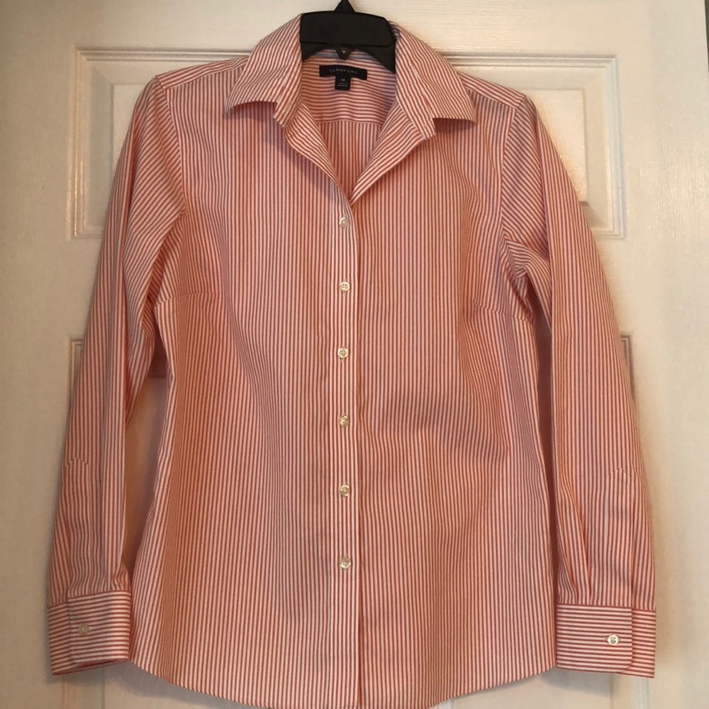Lands end button down shirt
